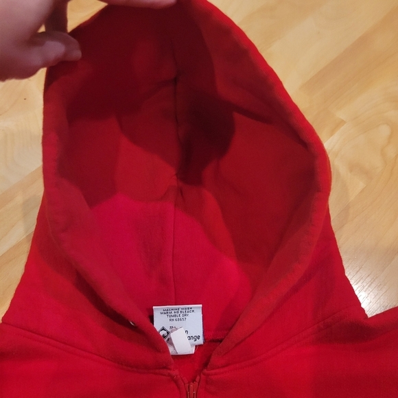 UW-Madison Bucky Women's Full Zip Hooded Sweatshirt Size Small - Picture 6 of 7